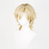 Honkai: Star Rail Aventurine Perücke Cosplay gold Perücke